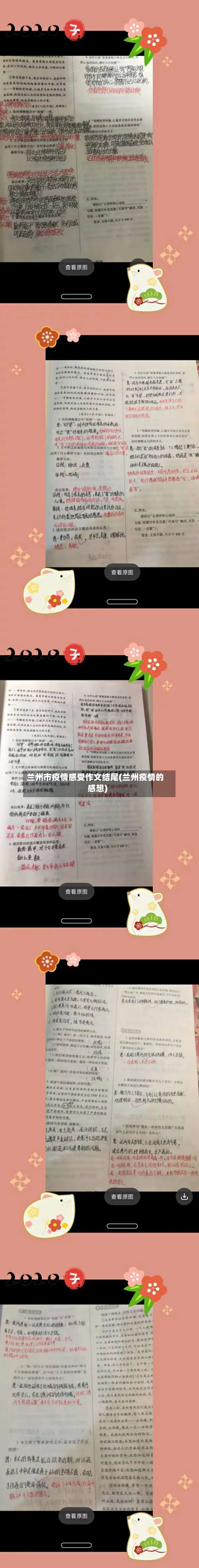 兰州市疫情感受作文结尾(兰州疫情的感想)-第2张图片
