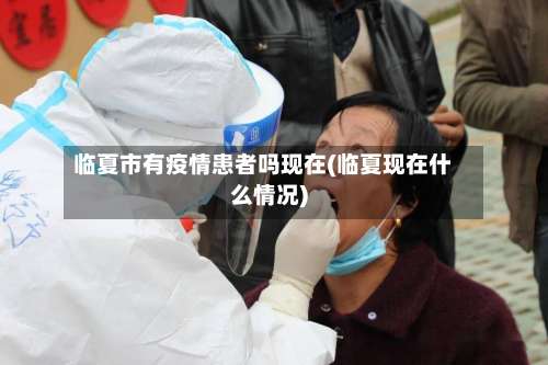 临夏市有疫情患者吗现在(临夏现在什么情况)-第3张图片